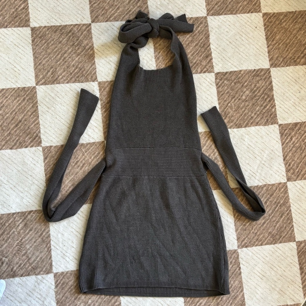 Free People backless knit dress- nwt!